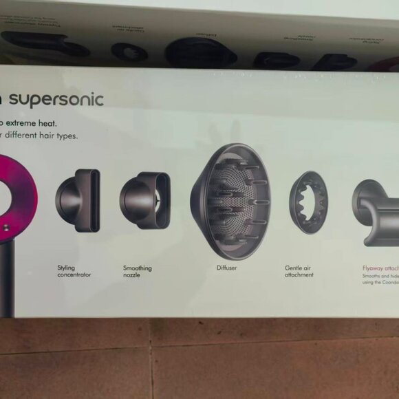 Dyson Supersonic Hair Dryer HD08 Copper V9 Motor 5 Attachments Brand New Sealed - Picture 6 of 10